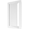 6" x 10" White Plastic Access Panel. Service Shaft Door