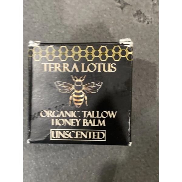 Terra Lotus Organic Grass-Fed Beef Tallow Balm with Raw Honey