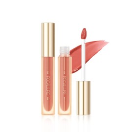 FOCALLURE Glasting Water lip Tint,Non-Sticky Long Lasting Liquid Lipstick,High Shine,Vivid 16 Colors,Glossy Finish Lipgloss for Daily Use