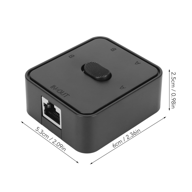 2 Port Gigabit, 1 Out In PoE Extender Switch RJ45