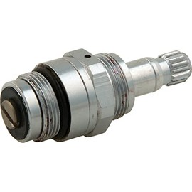 Master Plumber CB-2X Replacement Cambridge Brass Hot Water Cartridge, Replaces 063101A, Works with Cambridge Brass, Delta Commercial and Teck Faucets, Chrome Plated