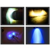 Identification Flashlight 3LED 3 Color Modes High Brightness Pocket Jade
