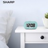 Sharp Digital Alarm Clock – Tactile Case with Soft Rubberized