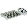 Fantasia – Brush, Plastic, silver, size: 10 cm x 7.5 cm) to place Gel