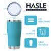 HASLE OUTFITTERS 20 oz Tumbler Bulk, Stainless Steel Tumblers with