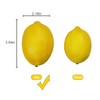 Artificial Lemon Simulation Lifelike Cituses Yellow Lemon & Green Lime