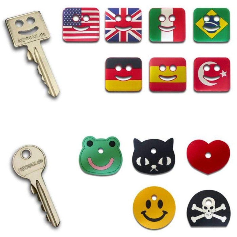 KeyMax Key Cover, Key Cap: Size: Round, Colour: Pirate