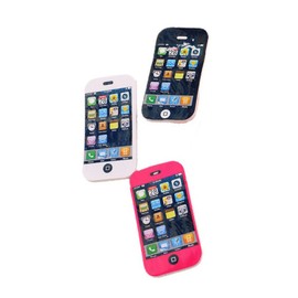Cute Cell Phone Eraser, Large Set of 3, Smartphone Eraser, Smartphone, Stationery, Cute Stationery, Accessories, Elementary School, Middle School, High School Students, College Students, Disappears,