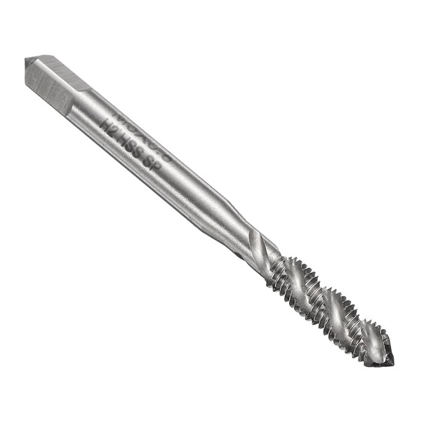 sourcing map Spiral Flute Thread Taps M5 x 0.8 H2