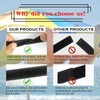 Celeyearnirs 6 Pack Reusable Patio Umbrella Tie Strap,Nylon Self Adhesive