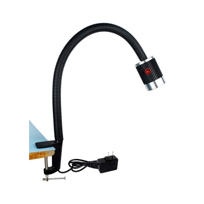 Gooseneck LED Light, Clamp Gooseneck Light 900 Lumen 120 Volt