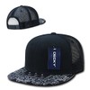 DECKY Bandanna Trucker Caps, Navy/Navy