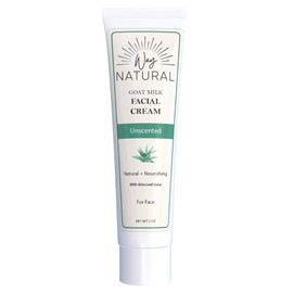 Way Natural Goat Milk Face Cream - Organic Goat Milk Lotion, Unscented - Nourishing, Real Goat Milk Moisturizer/Face Cream - Natural Lotion for Women & Men - Face Lotion/Goat Milk Cream - 2oz Tube