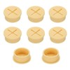 PATIKIL 1 Inch Wire Rubber Grommets, 8Pcs Desk Grommet Cable