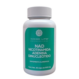 NAD 40 Capsulas Veganas de 500 mg Indigo Life