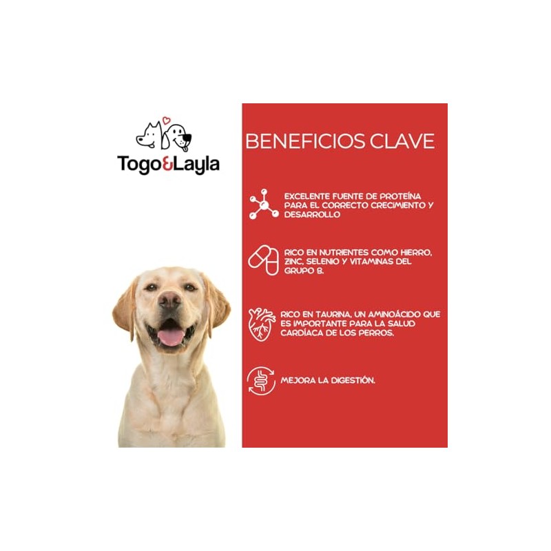 Premios para Perro de Hígado de Res Deshidratado 120 Gramos