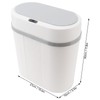 Leapiture 12L Trash Can, Car Sensor Trash Can, Hands-Free Trash