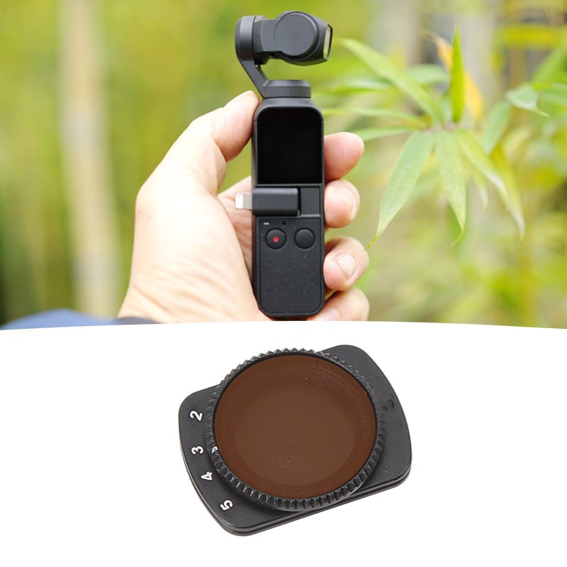 Adjustable ND Filter for Osmo Pocket 3 Neutral Density Camera