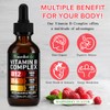 Vitamin B12 Liquid Drops with B12 5000mcg, B6, B1, Niacin