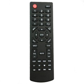 Replacement Remote Control for Insignia TV NS-L22X-10A NS-RC01G-09 NS-32D312NA15 NS-32D220NA16 NS-39D310NA15 NS-46E440NA14 NS-42E470A13