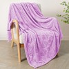 Exclusivo Mezcla Fleece Throw Blanket for Couch, Super Soft and