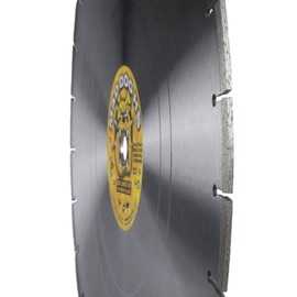 Mad Dog HS 20-Inch Masonry Saw Diamond Blade, 20" X .142 X 1" Arbor. Laser-Welded Segments, Use Wet or Dry (20-Inch)