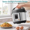 OLIXIS 10-In-1 Electric Pressure Cooker, 3 Quart Multi Cooker for