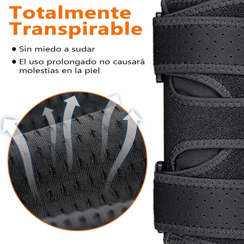 Codera para Epicondilitis, Codera Ajustable con 2 Barras de Aluminio,Disponible