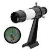 5X Astronomical Telescope Finder Scope Portable Crosshair Telescope Finderscope for