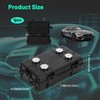 Jeqqinuz Upgraded Magnetic Key Box for Under Car Vehicles, Large