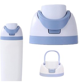 Lyfengdeam Water Bottle Lid Replacement, 1Pack, Fits Owala 24 & 32oz Bottles, BPA Free (Light Blue)