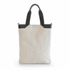 Balcos Women's Canvas 2-Way Casual Tote Bag, Black