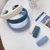 Basic Simple Hairpin Hairband Headband Bold Band Hair Claw Clip Accessories Hairpin/Sky 5ea