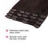 MY-LADY Clip in 100% Remy Human Hair Extensions 8"-24" Grade