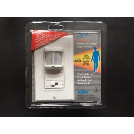 Leviton Decora White Motion Activated Light Control