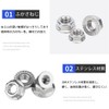 GLOWZEN 50pcs M6 Nuts Serrated Hex Flange Lock Nuts 304