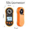 VRESOURCING Digital Anemometer,Handheld Wind Speed Meter,Air Flow Velocity Meter for