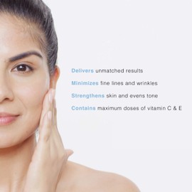 PCA SKIN C&E Strength Max Antioxidant Corrective Cream - Anti-Aging Face Serum with Maximum Strength Vitamins C&E for Brightening Dark Spots & Minimizing Fine Lines & Wrinkles (1 oz)