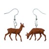 Miniblings Deer Earrings Pendants Forest Animal Animals Deer Fawn Deer