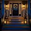 Homemory 4"x6" Outdoor Waterproof Flameless Candles with Timers and Remote