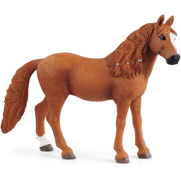Schleich Horse Club, Animal Figurine, Horse Toys for Girls and Boys 5-12 years old, German Riding Pony Mare