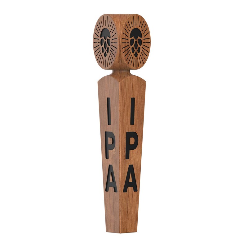 Beer Tap Handle – 10.94’’ Natural Wood IPA Tap Handle