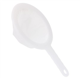 Mini Skater 400 Mesh Kitchen Ultra-fine Mesh Strainer, Nylon Mesh Filter Spoon with Handle Kitchen Tool for Fine Wine, Fine Precipitation of Cold Wine, Cold Water Precipitation (1Pcs)