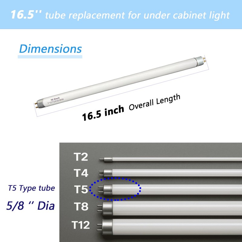 Flyercatch (2pack) 16’’ F10T5/830/L Fluorescent Bulb Replacement Jasco Warm White