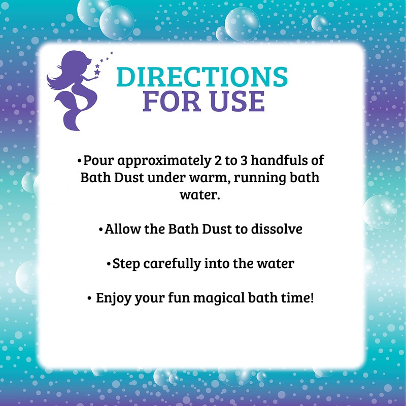 ELYSIUM SPA® Blueberry Scented Mermaid Bath DUST