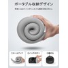 ネックピロー アップグレード コンパクト 快適さに合わせて選べる4つのサイズ 首元ボタン付き 非常に快適な質感 398g 枕 低反発 うたた寝ピロー