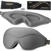 BeHoomi Sleep Mask, New Version, Premium Eye Mask for Sleeping,