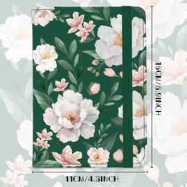 beinkmake Flowers Passport Holder Passport Cover Green Leaves Travel Wallet Passport Case with Credit Card Slots for Women Men Travelling Essentials for Flying
