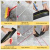 DGSL Universal Garage Threshold Seal Strip with Sealants/Adhesive, 20FT Waterproof