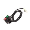 24V 500W Brushed Controller Foot Pedal Front Lamp Lamp Switch